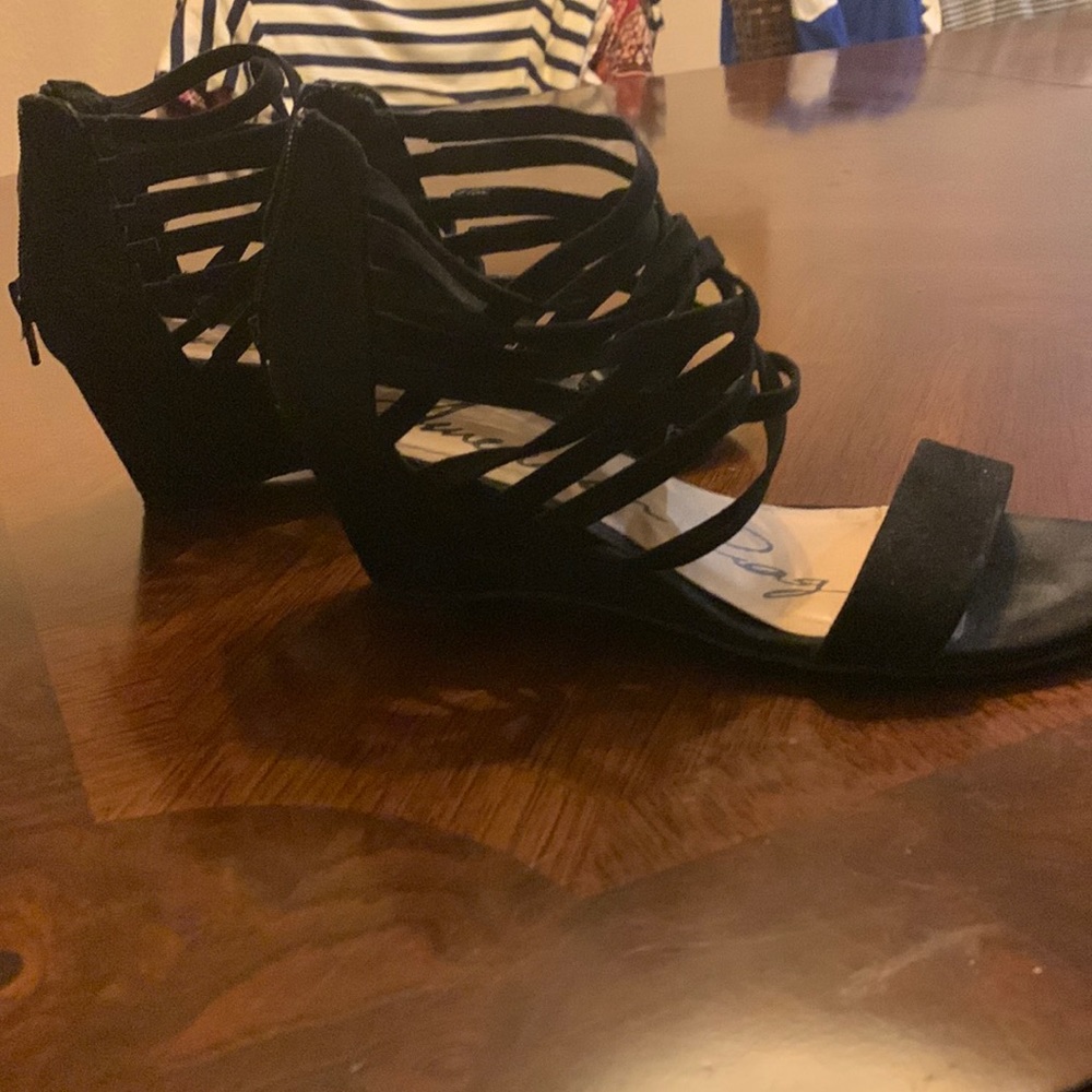 Black Swede sandals